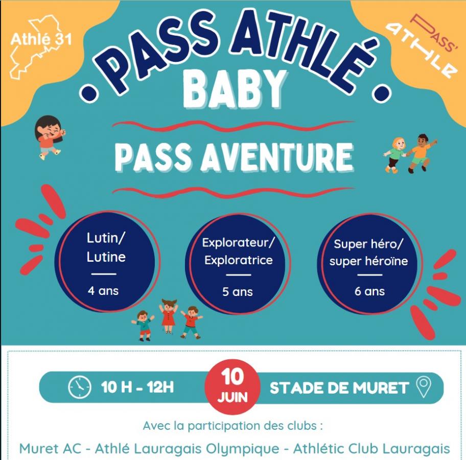PASS ATHLE BABY à MURET le 10 juin