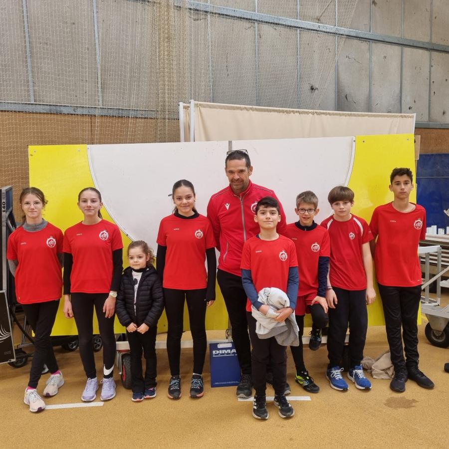 Résultats Championnat départemental en salle à Fronton