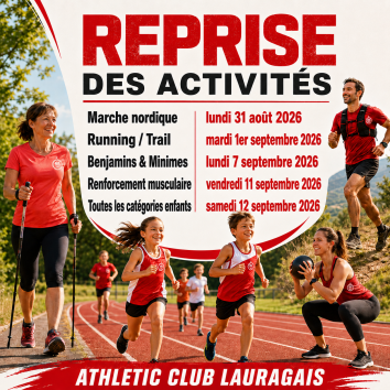 📅 Reprise des activités de l’ACL