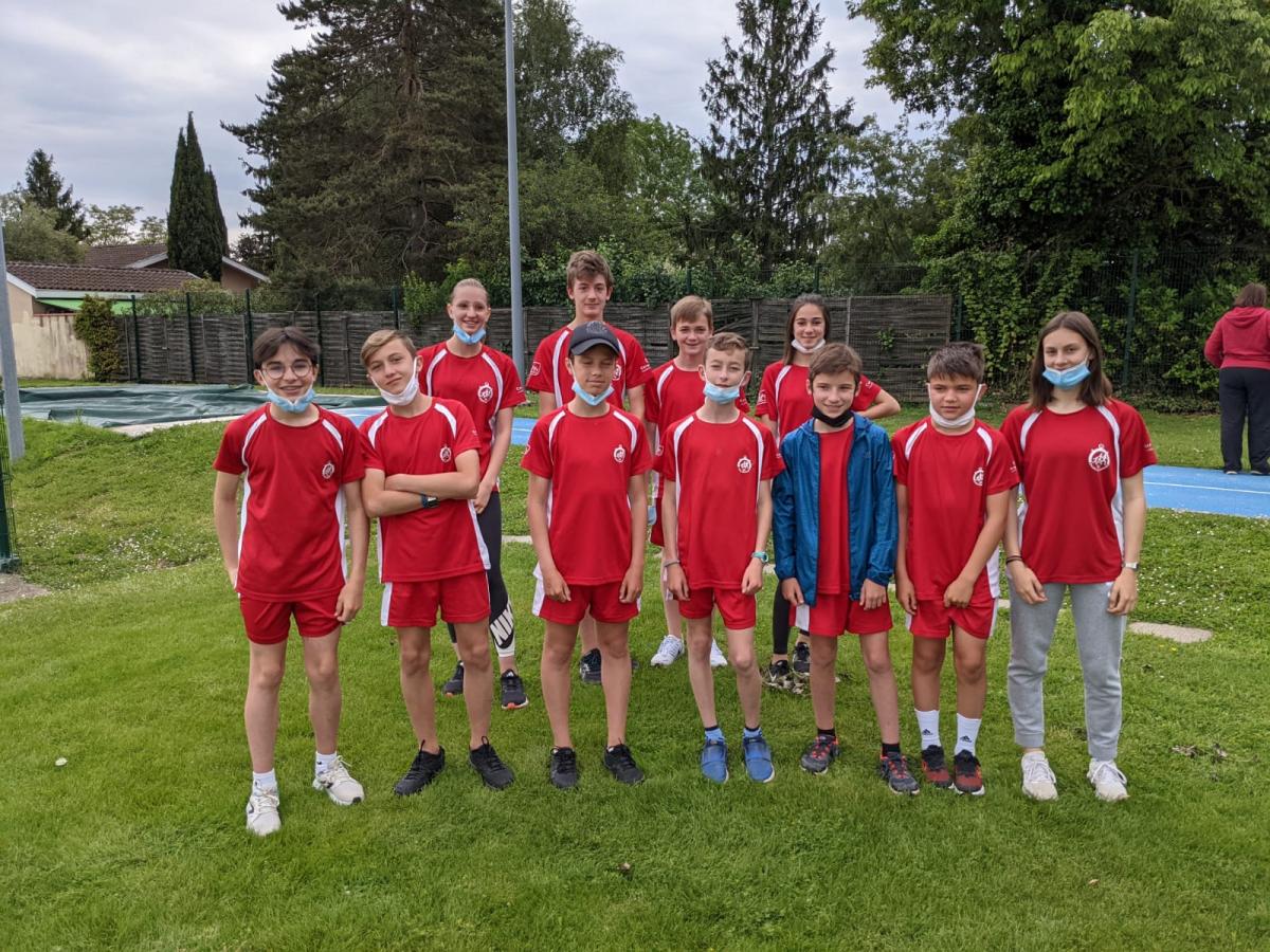 1ère compétition Benjamins - Minimes à L’Union !