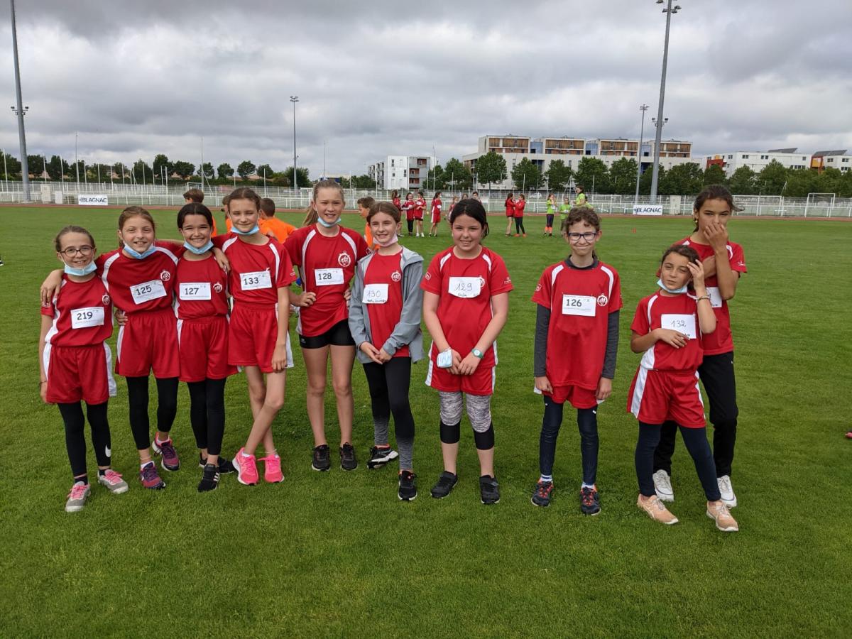 Raz de marée rouge et blanc sur Blagnac !!!